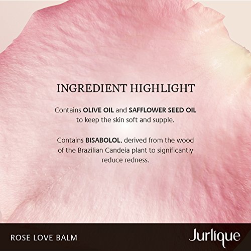 Bálsamo labial hidratante - Jurlique: Rose Love Balm - 0,5 oz - Hidrata e protege a pele seca, hidra
