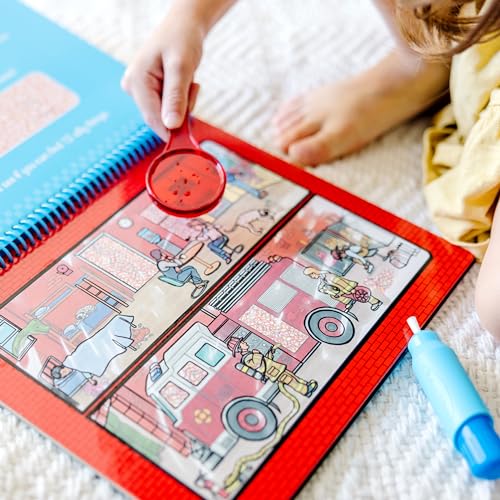 Melissa & Doug On the Go Water Wow! Reusable Water-Reveal Deluxe Activity Pad – Around Town - image 8