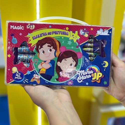 Maleta 42 Peças Maria Clara e JP - Se divirta com seu Youtuber - PANAMI