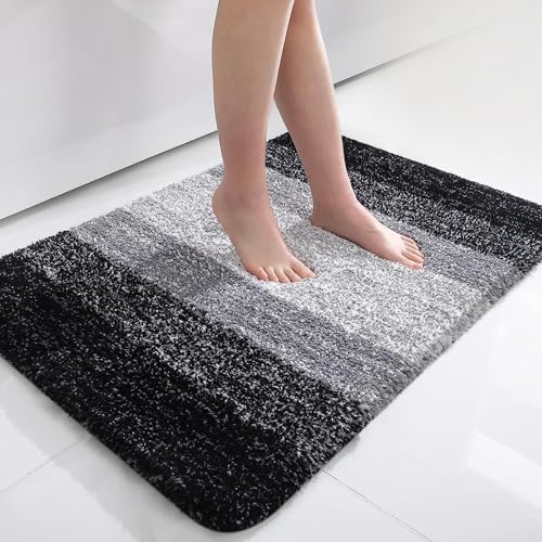 AMFUN Weich Badezimmerteppich 60 * 90 cm, Flauschiger Badezimmerteppich,...