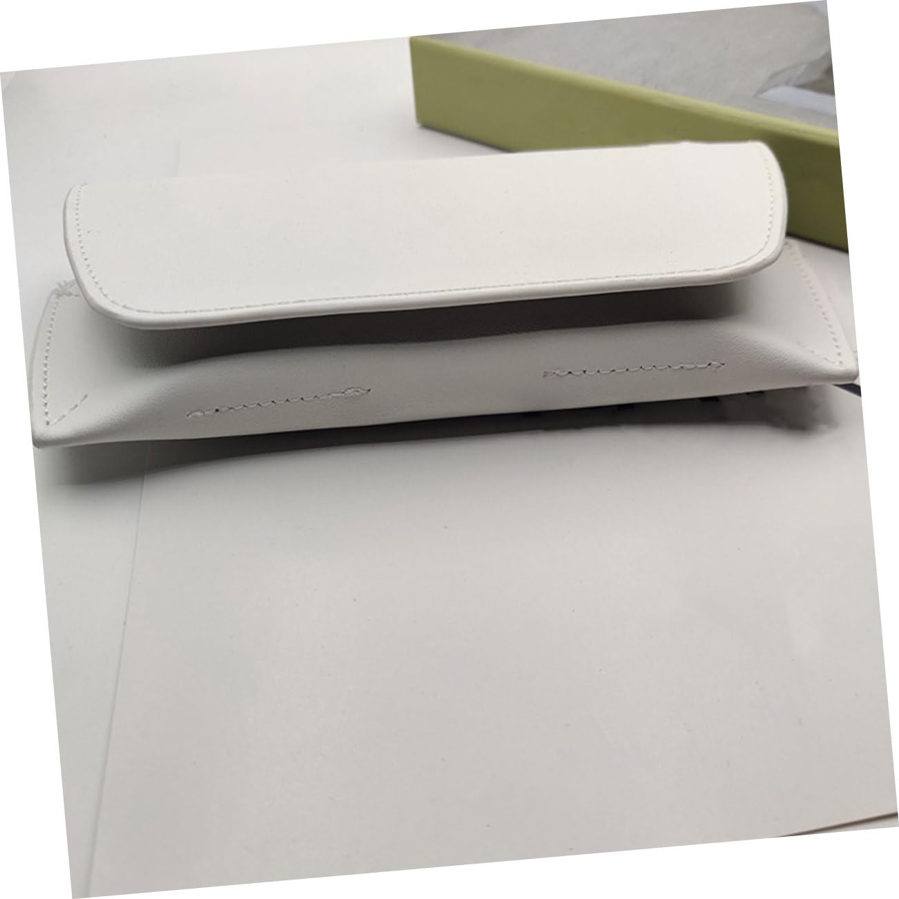 Homoyoyo copertura protettiva per occhiali custodia per occhiali da donna Astuccio portatile borsa Casa di occhiali custodia degli occhiali custodia per occhiali da sole pvc bianca