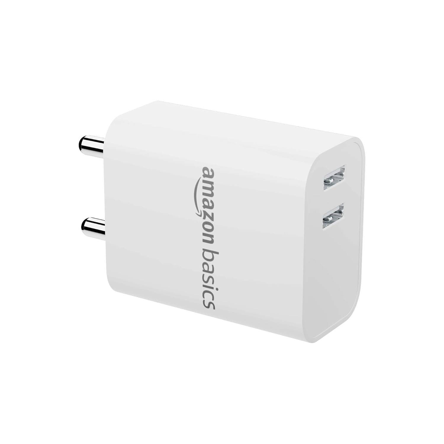 Amazon Basics 12W Dual Port Fast Charger | 12W Max Output | Universal Compatibility | Includes 1 m Micro USB Cable | Travel Friendly Amazon Basics 12W Dual Port Fast Charger | 12W Max Output | Universal Compatibility | Includes 1 m Micro USB Cable | Travel Friendly