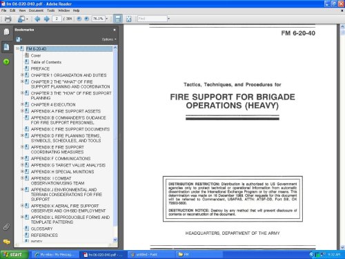 Tactics, Techniques, And Procedures For Fire Support For Brigade ...