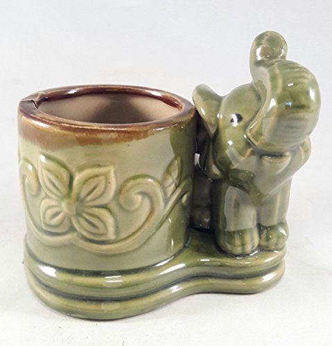 Lucky Bamboo - Elephant Vase 3'' unique from Jmbamboo