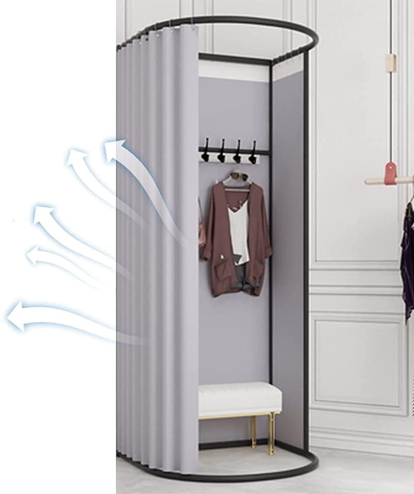 Vestiaire de protection de la vie privée avec rideau d'ombrage haute densité