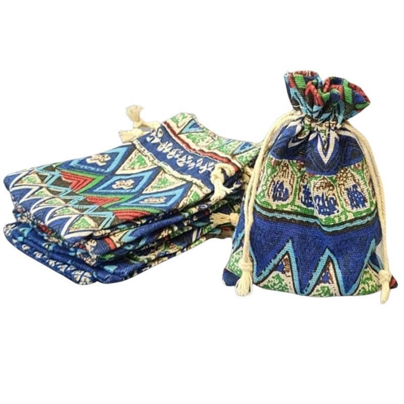 SATYAM KRAFT 10 Pcs Drawstring Jute stylish Storage Potli Pouches for Small Jewelries, Money, Paper Notes Women Wallet, Gift Bags, Return Gift Bags for Christmas Decoration (Pack of 10) (B093C1GDBZ) Amazon Price History, Amazon Price Tracker