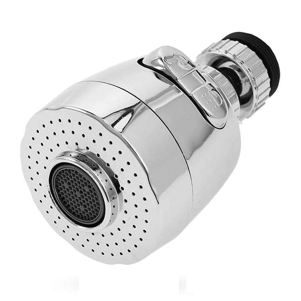 SHIDHMI Kitchen Sink Aerator - 360° Movable Rotatable Faucet Sprayer Head Replacement for Anti-Splash Tap Aerator Faucet Anti-Splash Tap Aerator Faucet with 2 Modes (B09BM3QQXV) Amazon Price History, Amazon Price Tracker