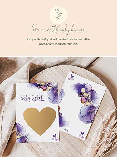 Image of Joli Coon Pregnancy announcement scratch card - You are going to be an uncle - Baby announcement scratch card with envelope - Dream