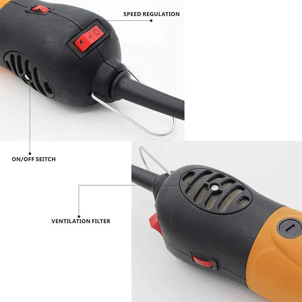 Profesional Maquina de Esquilar para Caballo, Esquiladora Caballos 690W & 6 Velocidades Ajustables Eléctrica Maquinilla Cortapelos para Animales de Granja Grandes, Cuidado del Caballo