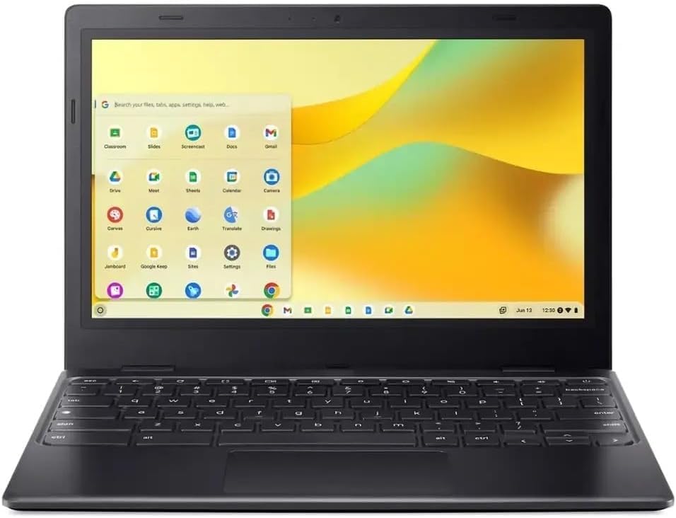 New Chrom.e_book 311 Business and Student School Laptop 11.6 inch HD Celero.n N4500 Processor 4GB LPDDR4X RAM 64GB eMMC Storage Webcam USB-C Integrated UHD Graphics up to 10 Hours Battery Life Black 11.6 ″|N4500|4GB 64GB Emmc