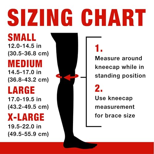 image for 3M ACE Compression Knee Brace w/Side Stabilizers, Support Injured Knee