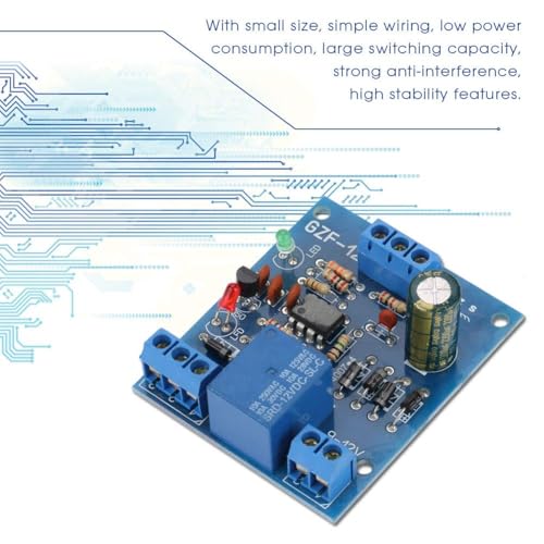 image for Agatige Level Control Switch Module, 9-12V DC Liquid Level Controller 