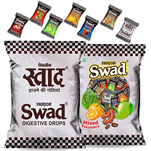 Image of Swad Original 50 candy & Swad Mixed Flavors 50 Toffee, 2 Packs