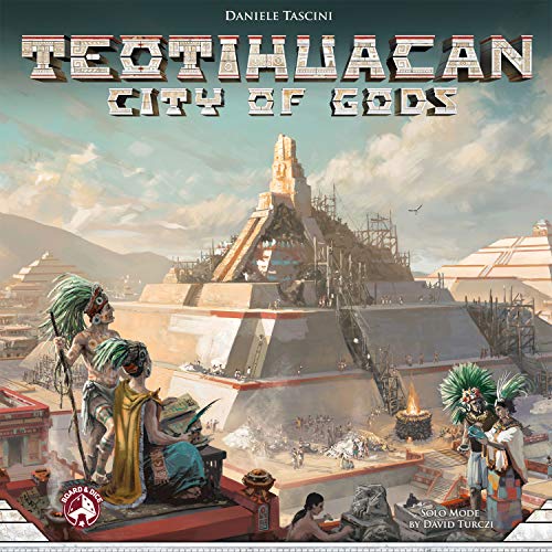 NSKN Teotihuacan Jeu de société avec dés évolutifs et pyramide
