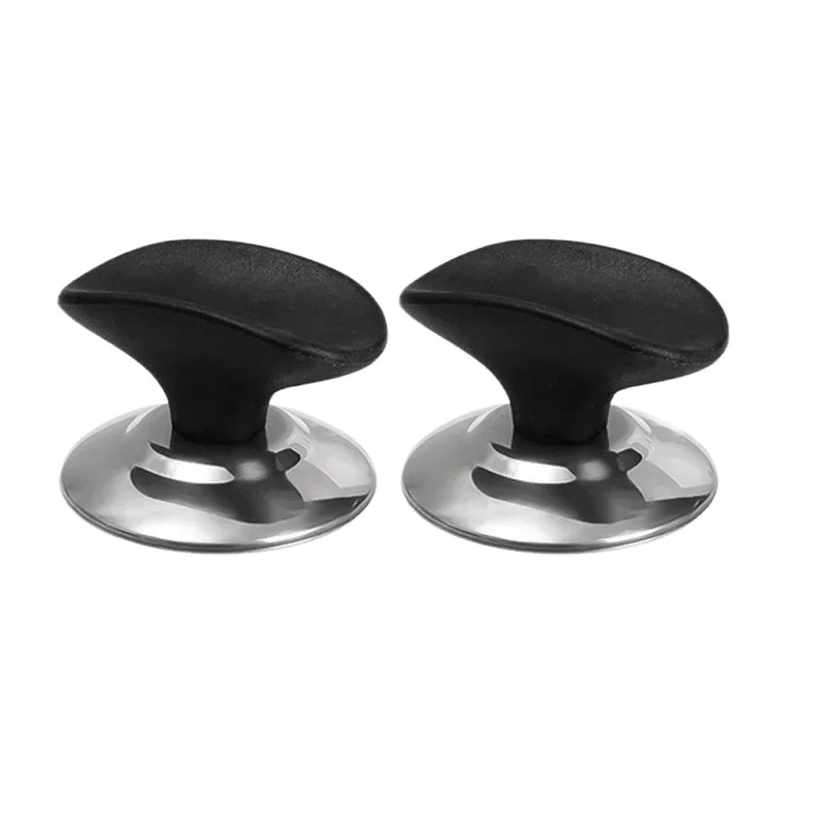 Wzptlkibad 2Pcs Stainless Steel Pot Lid Knob, Universal Cookware Cover Handle