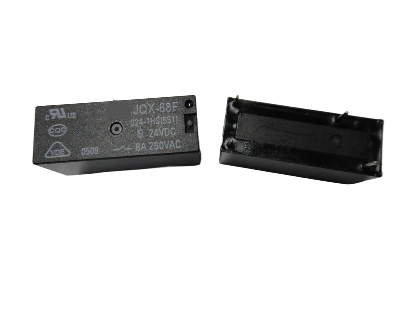 AARTERZZA 1pcs Relay JQX-68F-024-1HS 4-Pin 8A 250VAC G6RN-1