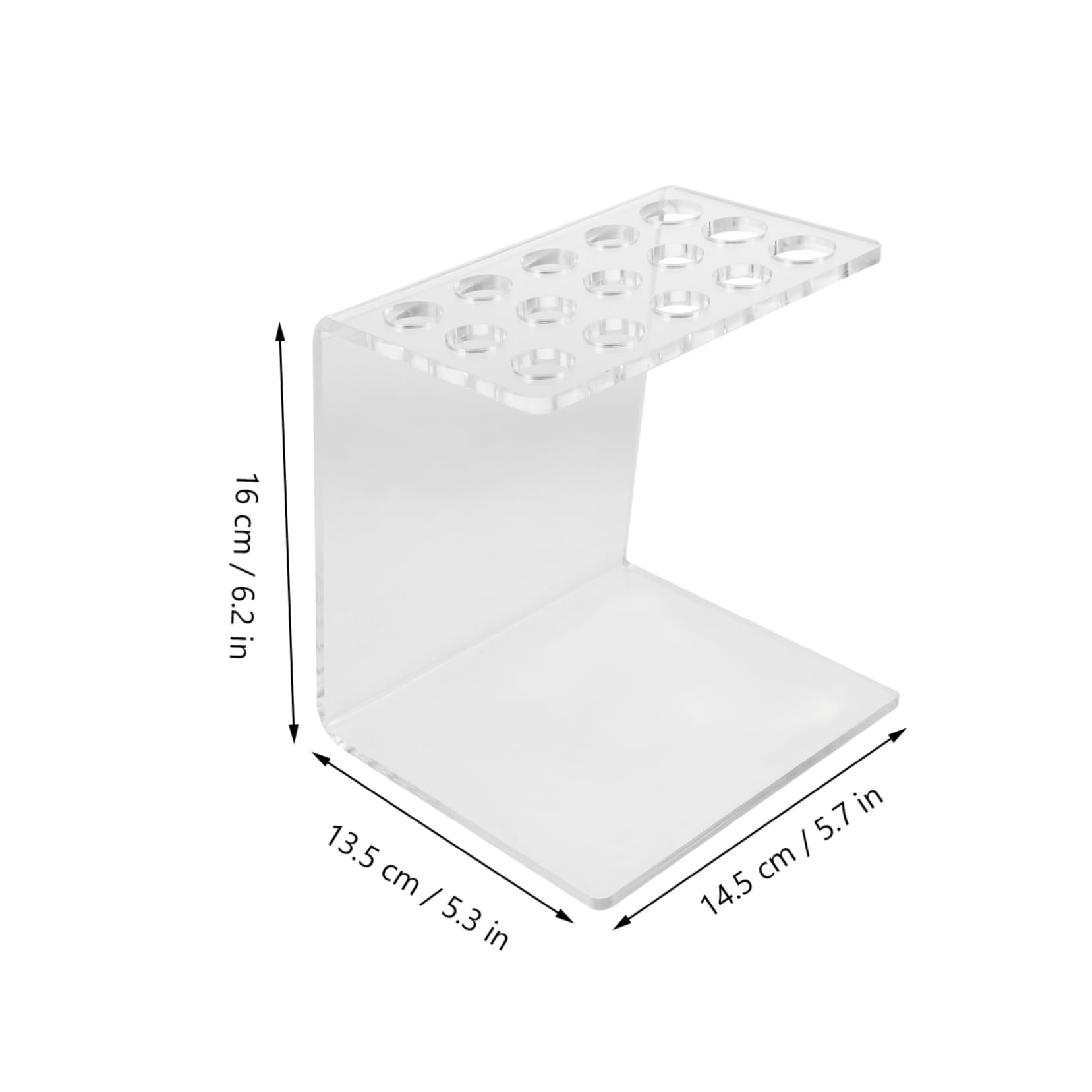 HAPINARY Hairdressing Tool Holder Scissor Rack Acrylic Scissor Storage Hair Brush Organizer Barber Shop Accessory