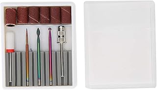 Conjunto De Brocas De Unhas, Aço De Tungstênio, Brocas De Unhas, Broca De Cutícula, Broca De Unhas Efile, Grão Fino Para Líquidos Acrílicos E Pós Uso Doméstico,