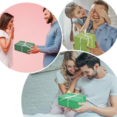 Image of BEISHIDA 100 Sheets Green Series Tissue Paper Bulk, Wrapping Tissue Paper for Gift Bags, 14 x 20 Inch Gift Wrap for Birthday Wedding Graduation DIY Crafts Holiday Flowers(Green Series)