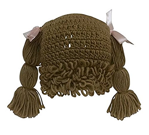 The Lilly Hat Woven Yarn Hair Hat - Adult Size - Light Brown