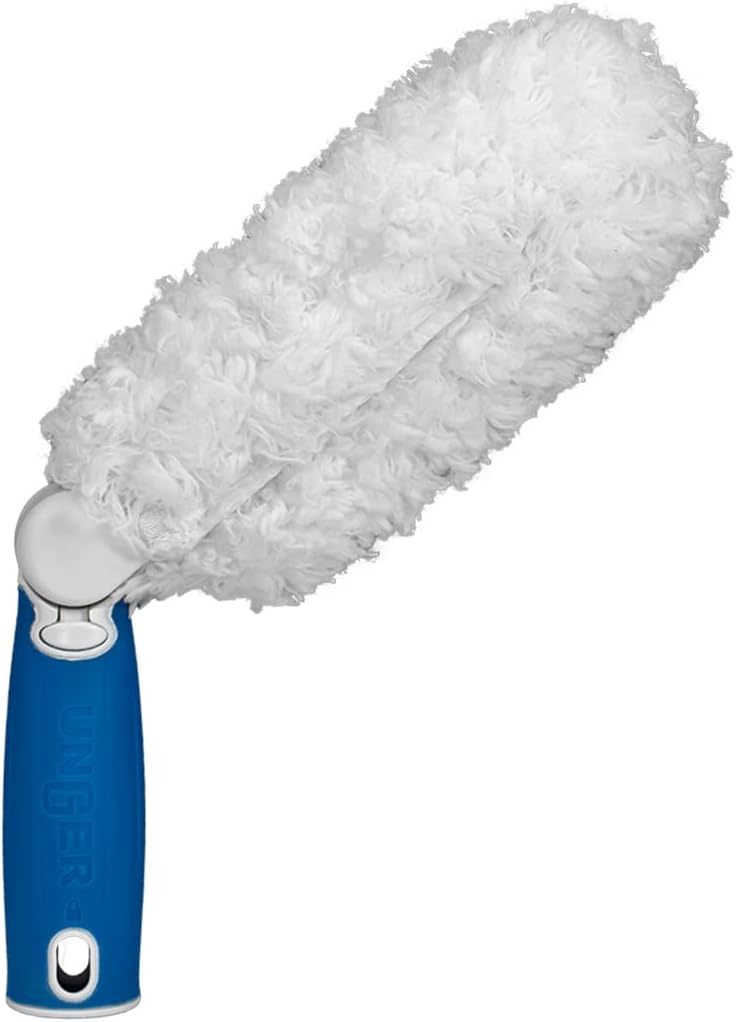 Wide Blind Duster – Adjustable Head Blind Cleaner Duster Tool, Household Ceiling Fan Duster for Dust, Pet Dander, Cobwebs