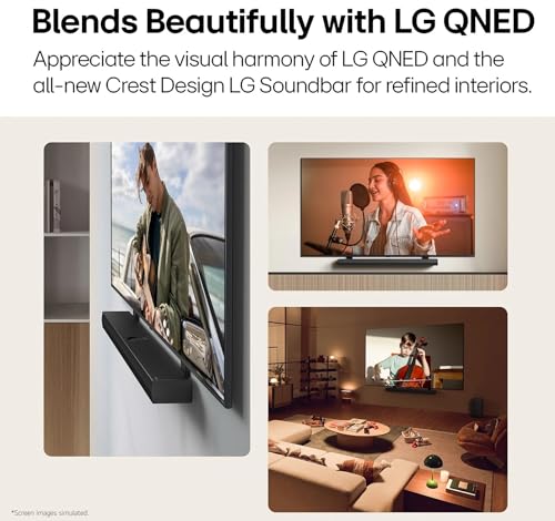 Image of LG SQ75TR, 600W, 5.1.1Ch, Dolby Atmos, Center Up-Firing Speaker, AI Sound Pro, Wow Synergy, Wireless Subwoofer, Rear Speaker Inbuilt Receiver, QNED Matching Bracket Inside (2024 QNED TV)