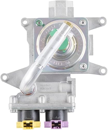 Whirlpool W10861656 W11188327 Válvula de gama de gas OEM y regulador de presión, inoxidable