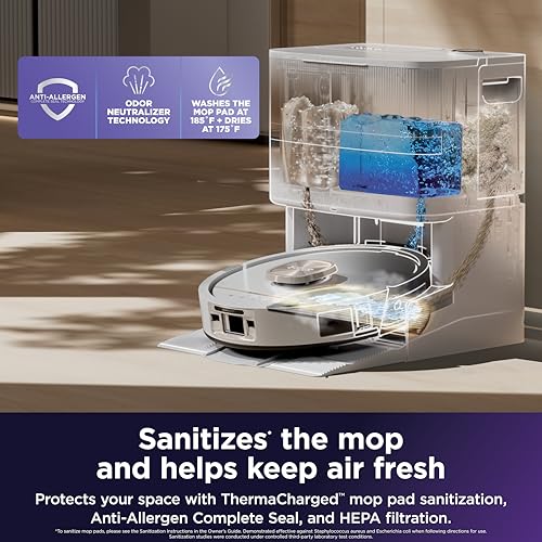 Image of Shark UV Reveal PowerDetect Wet & Dry Robot Vacuum, AV3000XE