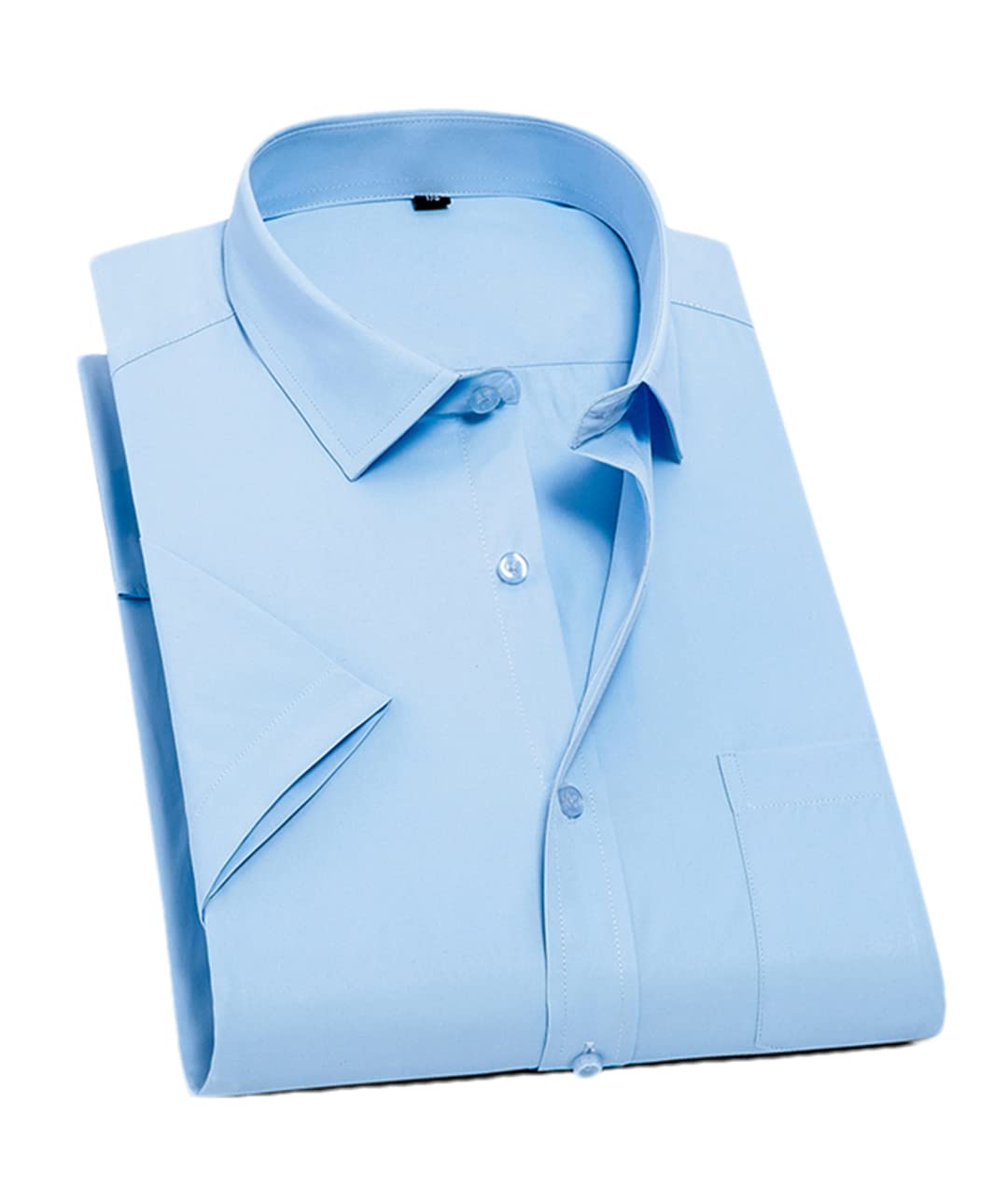 Chemise d'été à manches courtes idéale pour le travail M