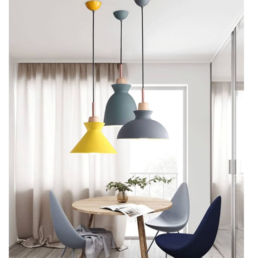 Amazon.com: JXINGZI Macaron Color Chandeliers Creative