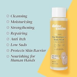 Heavenly-Dog-Shampoo-Ultra-Sensitive-Enriched-Dog-Shampoo-Conditioning-Wash-Hydrates-Skin-Fur-Dog-Bath-Blend-Chamomile-Collagen-Aloe-Gentle-On-Sensitive-Skin-135oz - Cucciolini Doodles   Heavenly-Dog-Shampoo-Ultra-Sensitive-Enriched-Dog-Shampoo-Conditioning-Wash-Hydrates-Skin-Fur-Dog-Bath-Blend-Chamomile-Collagen-Aloe-Gentle-On-Sensitive-Skin-135oz