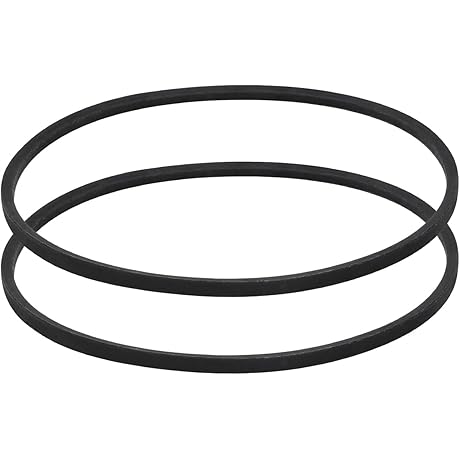 2-Pack Snow Thrower Belt 954-04195 for Troy Bilt Craftsman