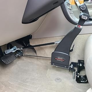 SAFEDRIVE Hand Control Pro for Disabled Drivers, Handicap Driving Hand Controls Adjustable Aid Equipment, Car Handicap Vehicle Hand Controls/Brake Pedals Assist