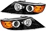 Gold Shrine For Kia Sorento Headlights Lamps Set 2011 2012 2013 Halogen Driver and Passenger Side