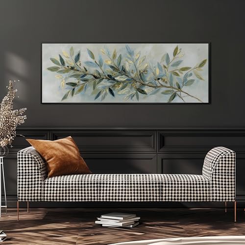 Art du milieu du siècle tableau d'olivier sur toile premium - 4