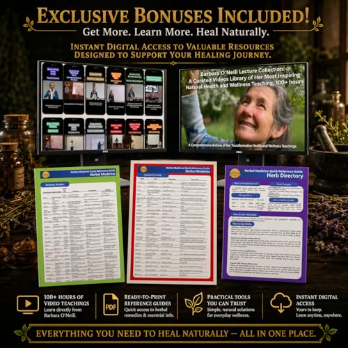 Image of The Ancient Herbalist & Healer Natural Remedies. 4 Books in 1 The Mega Apothecary Encyclopedia: 500+ Remedies for Daily Wellness, Beauty, Hormonal ... Home, Inspired by Natural Health Teachings