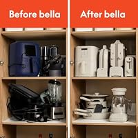 bella Fits-Anywhere™ 9-Piece, Nonstick, Non-Toxic Cookware Set, Oatmilk — image 8