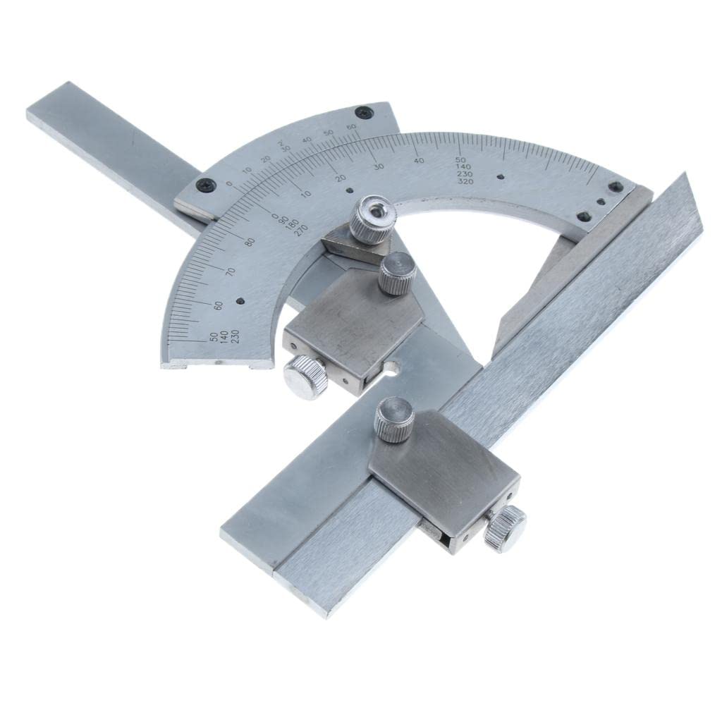 320 Stainless Steel Bevel Protractor Angle Finder Ruler Precision Measuring