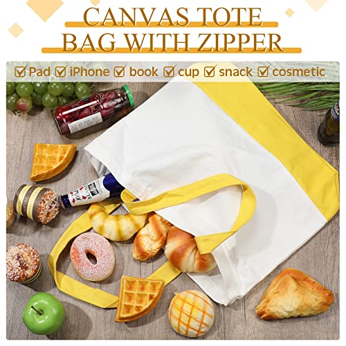 Epakh-12-Pack-Canvas-Tote-Bags-Bulk-185-x-15-Inch-Reusable-Grocery-Bags-Shopping-Bags-Tote-Bag-for-Women-Mother