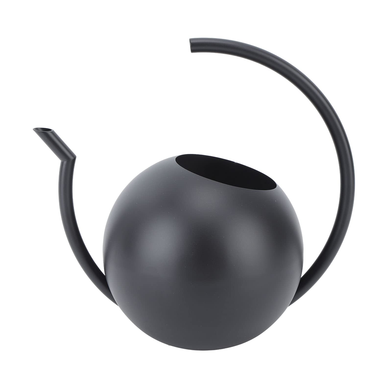 Arrosoir plantes intérieur extérieur acier noir inoxydable outil jardinage précis