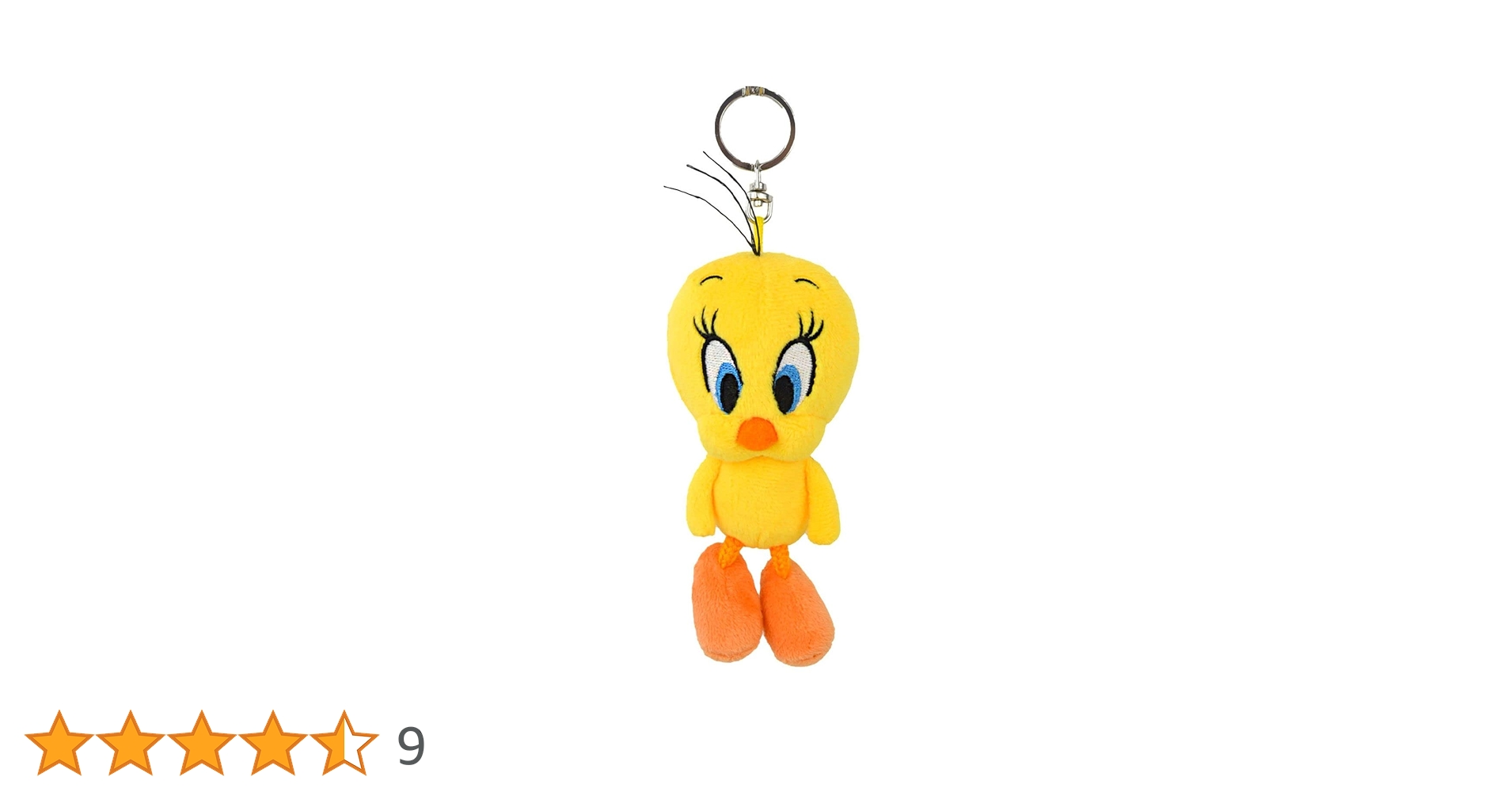 トゥイーティー マスコット　キーホルダー　ぬいぐるみ　ストラップ nici NICI ニキ キーホルダー ぬいぐるみ ルーニー・テューンズ