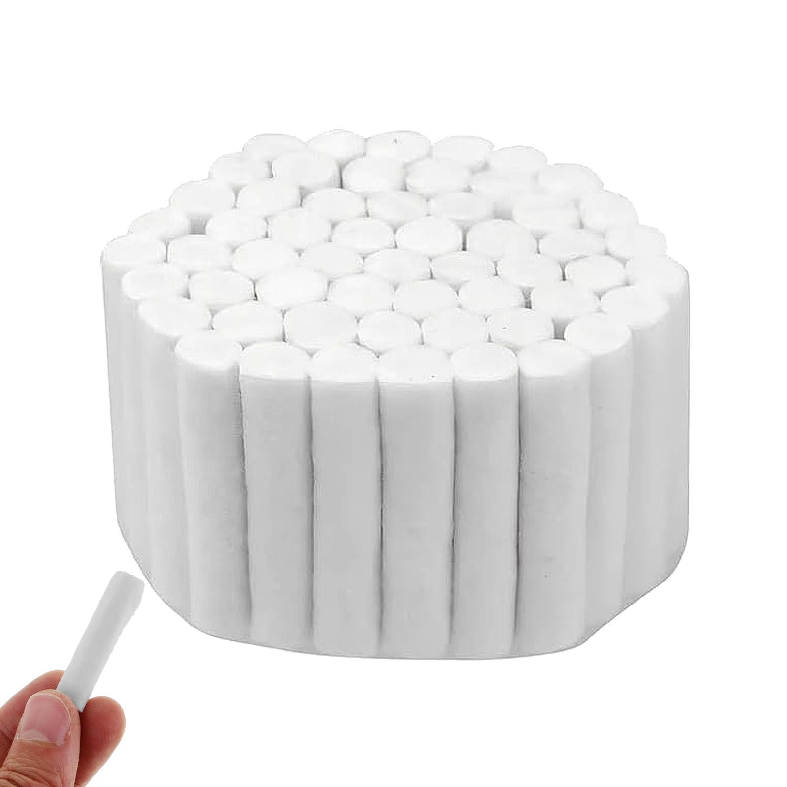 50 rotoli di cotone idrofilo, rotoli di cotone dentale per denti, cotone naturale altamente assorbente, per denti e altro durante il ridimensionamento, riempimenti, tappi per naso tamponi dentali