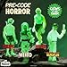 Super7 Pre-Code Horror Ghostly Weird Stories Commander Ben Woodruff (Glow in The Dark) - 3.75