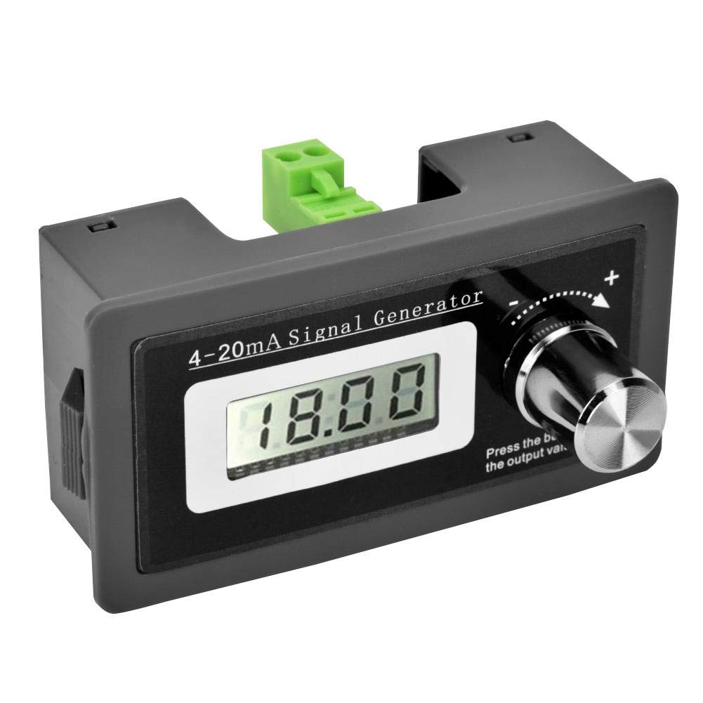 Nikou Générateur de Signal de boucle de courant 4-20mA haute précision LCD transducteur à deux fils Test transducteur de Signal de courant