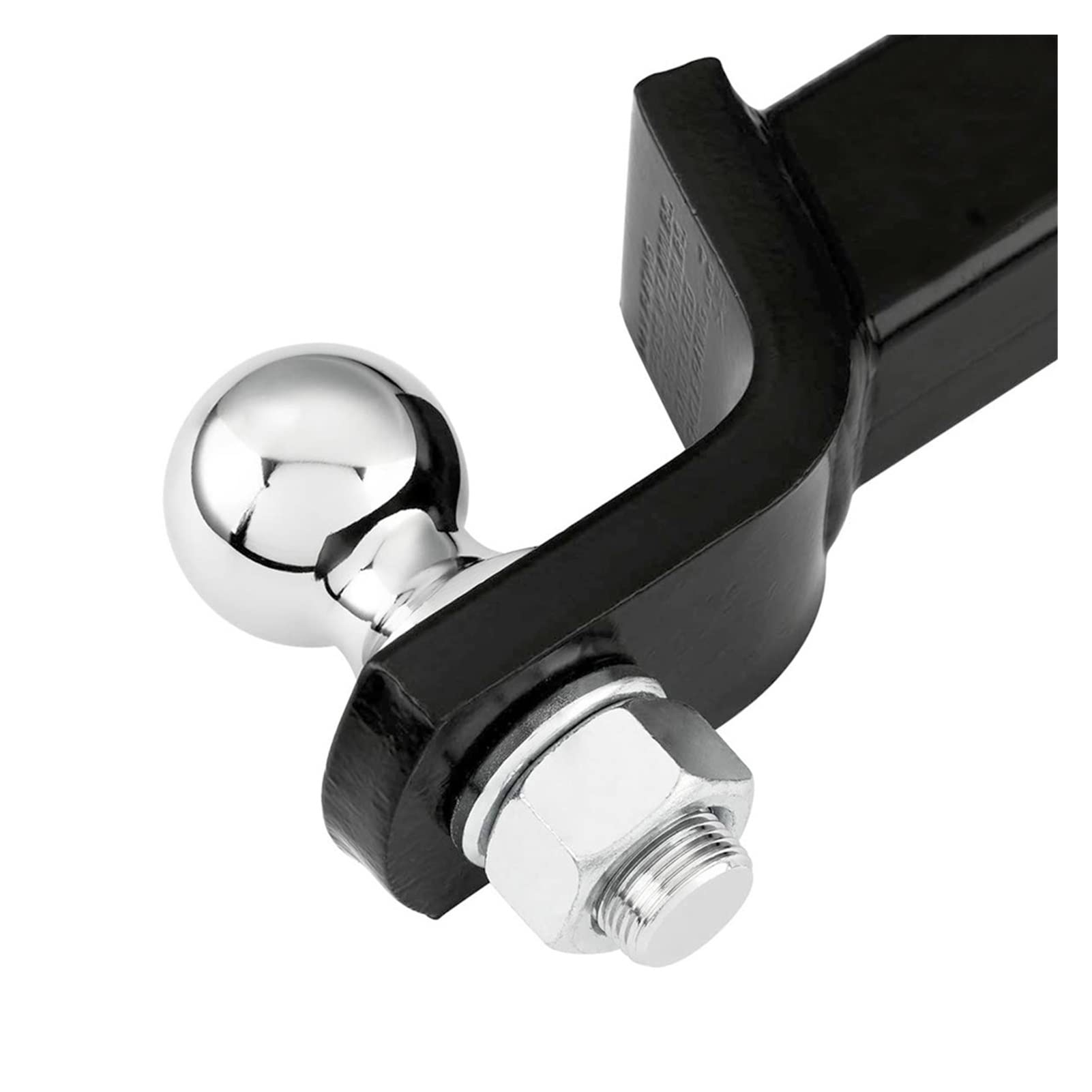 Zaczep przyczepy, Chrome Hitch Mount Holownik 50mm SHANK DIA PODAJĘCE 5000LB CZĘŚCI PORZĄDOWE Rv. Akcesoria karawskie Camper