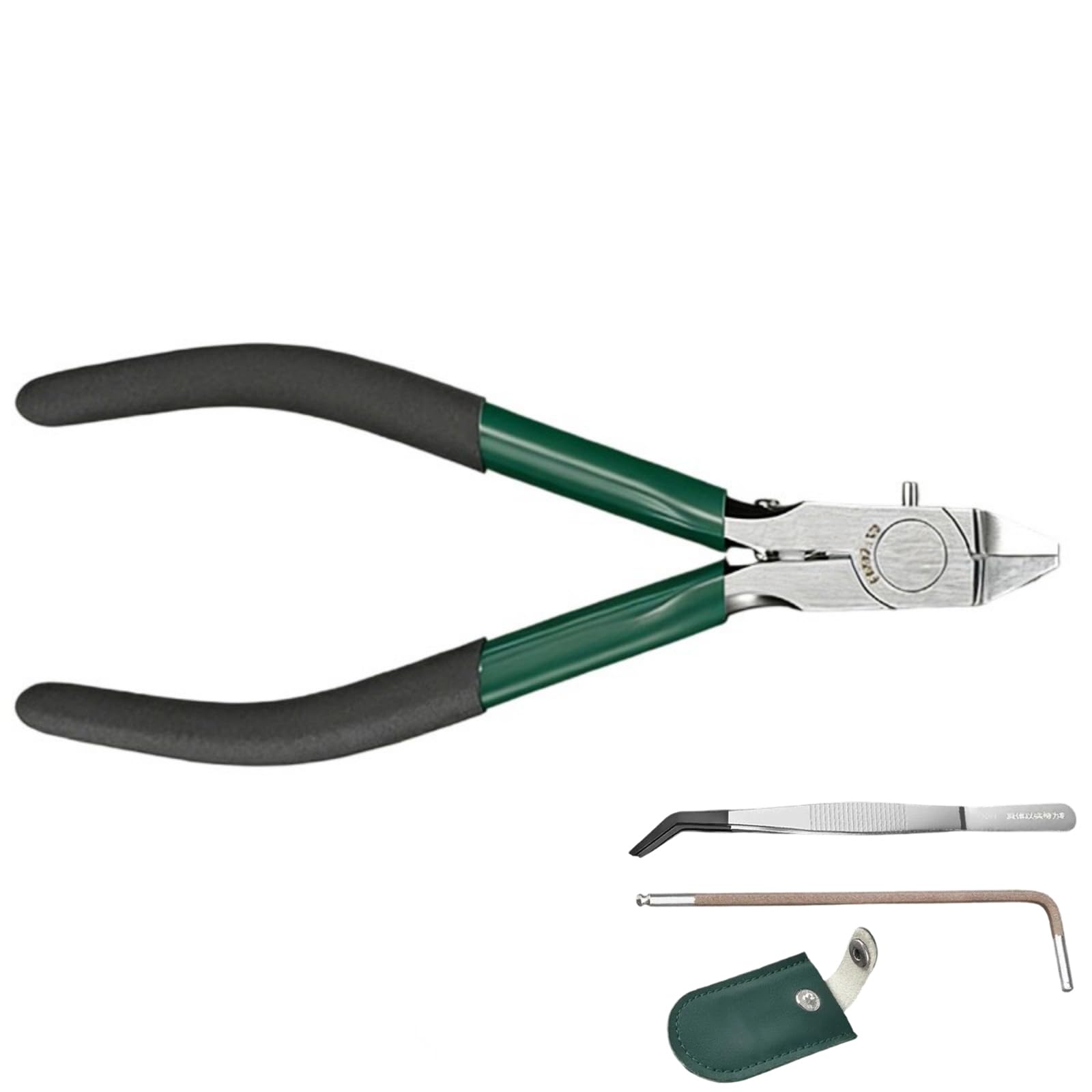 Alloneslife Pliers Tweezers Single Edges Nippers With Nonslip Handle Cutting Equipment Ideal For Trimming And Electronic Repairs Accuracy Interest Side Cutter