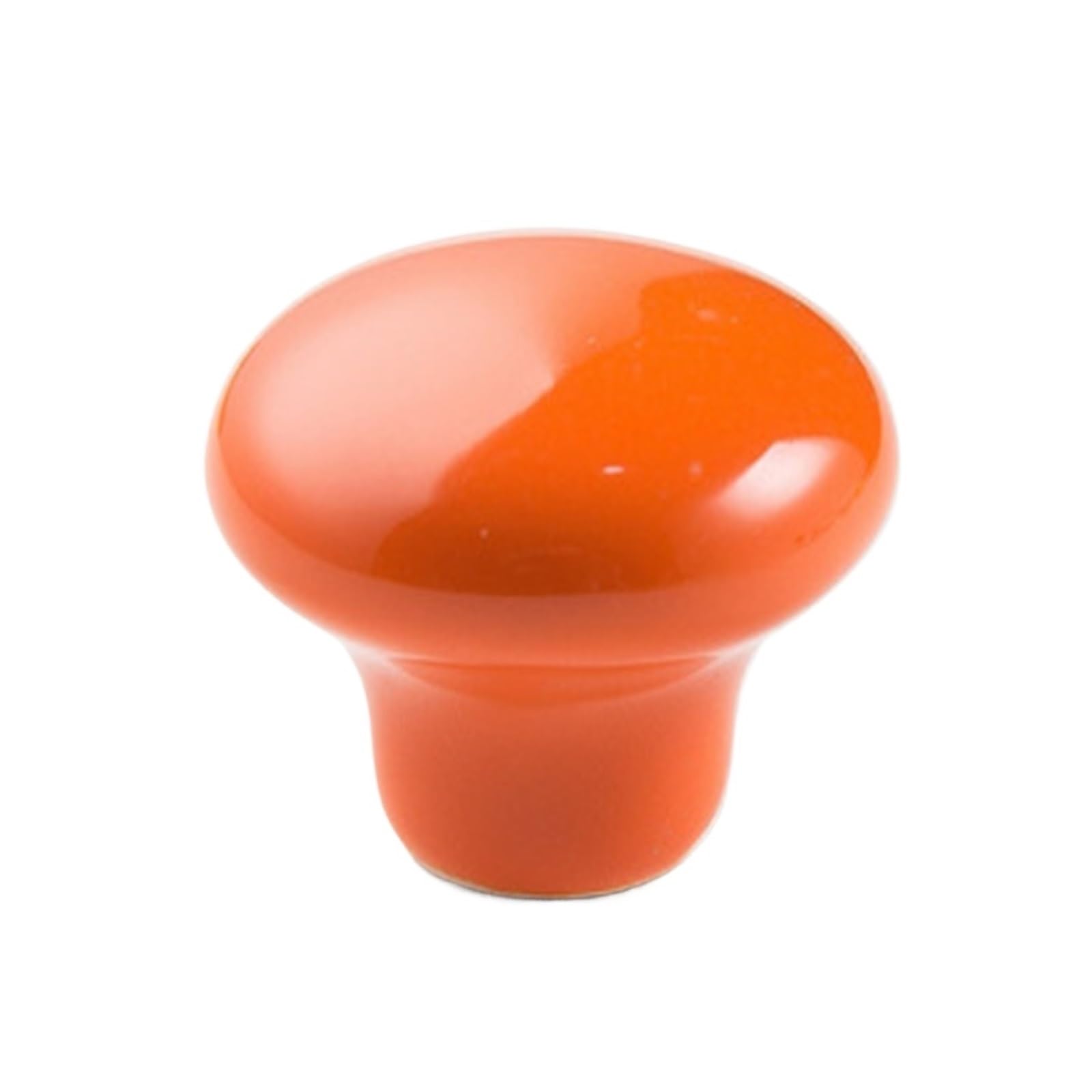 Zeahkri Orange Cute Cabinet Handle 10Pcs Color Ceramic Drawer Handle Modern Minimalist