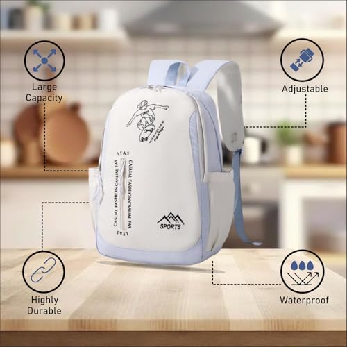 Image of Tinttot 30 Litre, Japanese Korean Style Capybara Niche College Students Light weight School bag Women's Travel Backpack