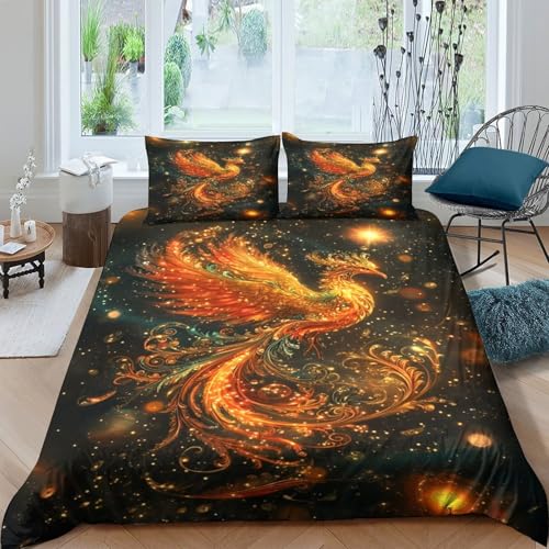 Parure de lit chat mystique housse de couette 200x200 microfibre - 4