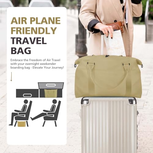 Image of Travel Duffle Bag, Waterproof Weekender Bag Carry On Tote Bags for Women, Travel Essentials Sport Gym Bag for Men, Hospital Bag for Labor and Delivery, Overnight Bag Luggage Bag with Trolley Sleeve